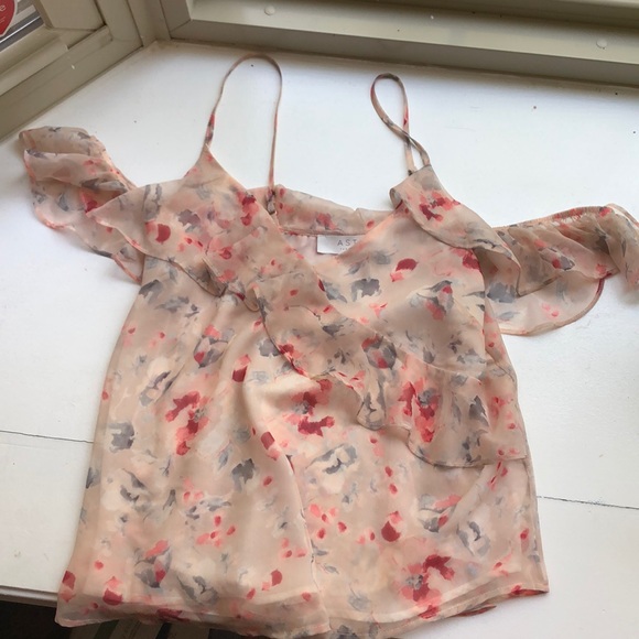 Astr Floral Cami Blouse - Picture 5 of 5